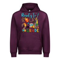 Mauve Wine ready to rock 2nd grade Urban Hoodie - JahusDesignShop