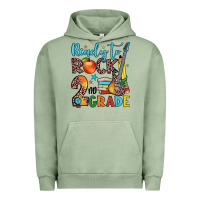 Pigment Oil Green ready to rock 2nd grade Urban Hoodie - JahusDesignShop