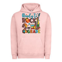 Pigment Salmon ready to rock 2nd grade Urban Hoodie - JahusDesignShop