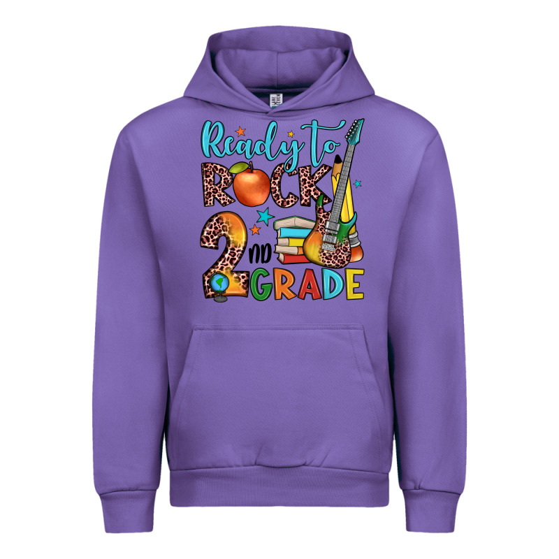 Ready To Rock 2nd Grade Urban Hoodie by JahusDesignShop | Teevron