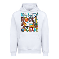 White ready to rock 2nd grade Urban Hoodie - JahusDesignShop