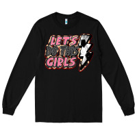 Black let's do this girls soccer Long Sleeve Tee - FaDigitalArtStudio