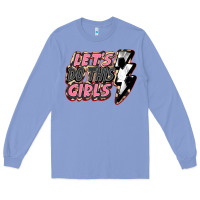 Colony Blue let's do this girls soccer Long Sleeve Tee - FaDigitalArtStudio