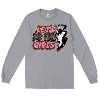 Heather Grey let's do this girls soccer Long Sleeve Tee - FaDigitalArtStudio