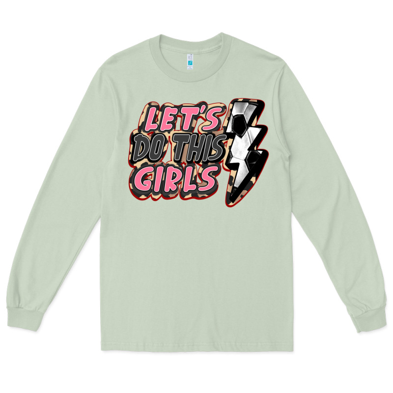 Let's Do This Girls Soccer Long Sleeve Tee by FaDigitalArtStudio | Teevron