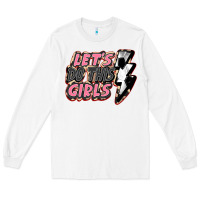 White let's do this girls soccer Long Sleeve Tee - FaDigitalArtStudio