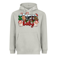 Moon Dust santa baby with santa and christmas tree cake Heavyweight Hoodie - AdoDesignShop