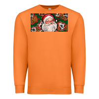 Carrot christmas with santa Premium Sweatshirt - AdoDesignShop