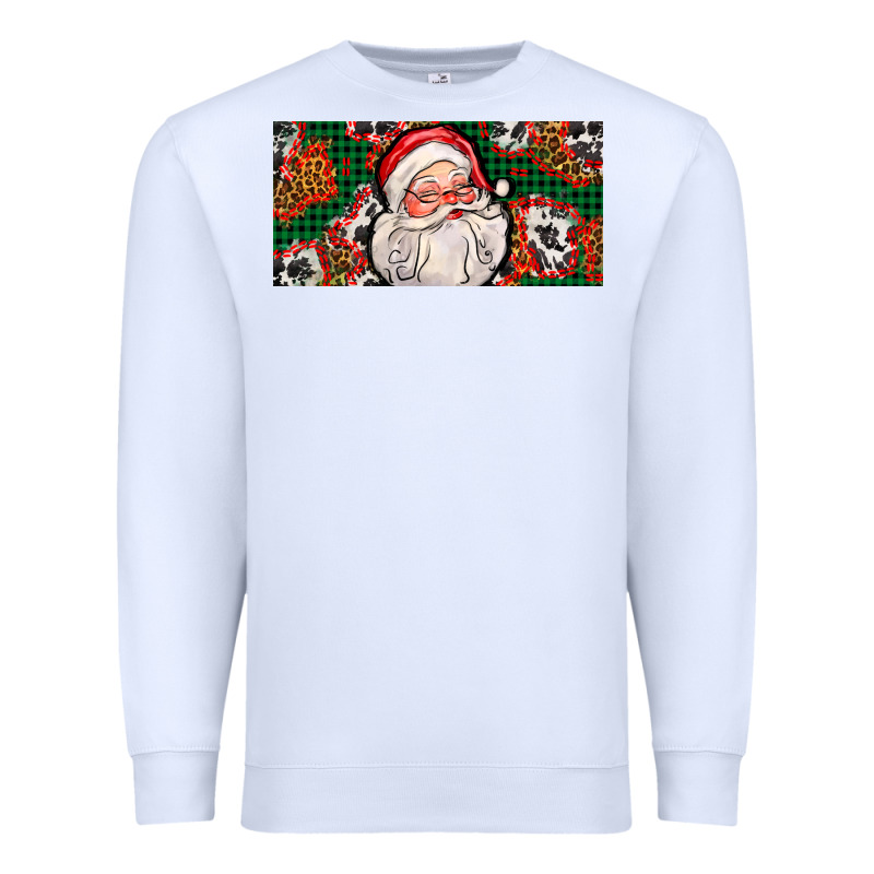 Christmas With Santa Premium Sweatshirt by AdoDesignShop | Teevron