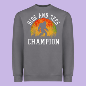 Hide And Seek Champion Heavyweight Sweatshirt Designed By Designefamous
