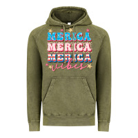 Vintage Olive Merica vibes Vintage Hoodie - FaDigitalArtStudio