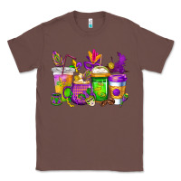 Chestnut mardi gras coffee cups cowgirl Classic Tee - CowGirlArtShop