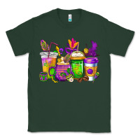 Sports Green mardi gras coffee cups cowgirl Classic Tee - CowGirlArtShop