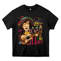 Black Ay, ay, ay canta y no llores! Heavy Core Tee - NancyCooperArtShop
