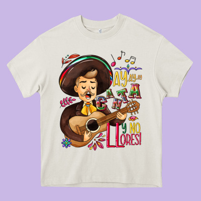 Ay, Ay, Ay Canta Y No Llores! Heavy Core Tee Designed By Nancycooperartshop