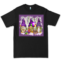 Black Mardi Gras carnival with gnomies tumbler Premium Tee - HowdyJamesFarm