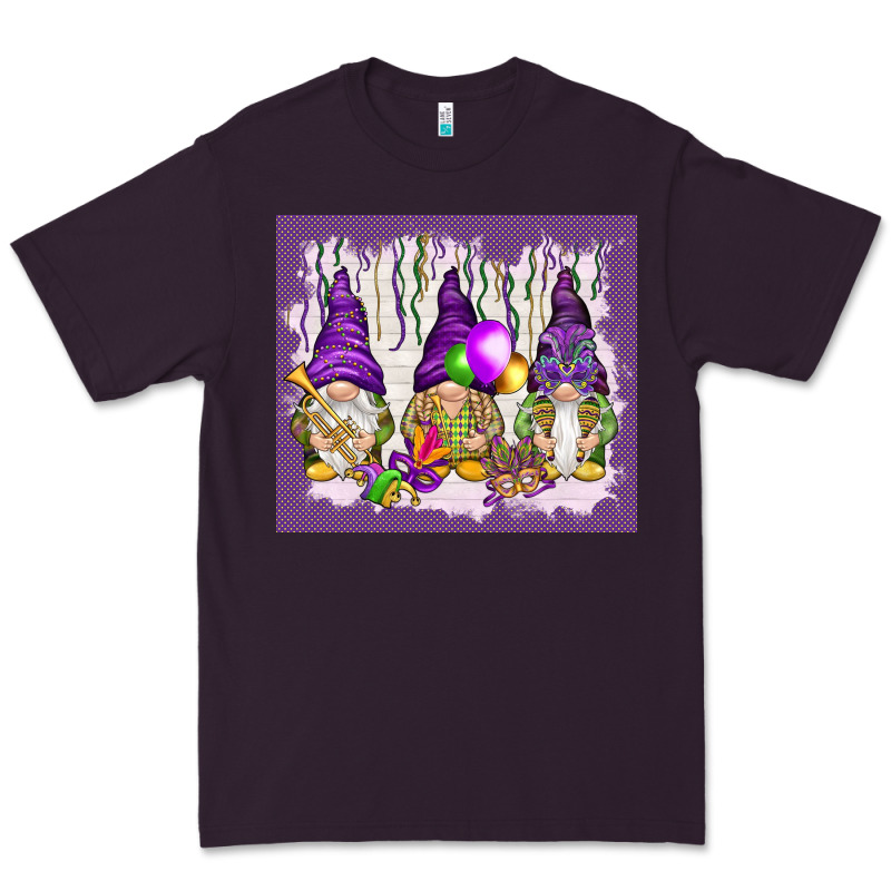 Mardi Gras Carnival With Gnomies Tumbler Premium Tee by HowdyJamesFarm | Teevron
