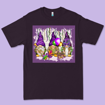 Mardi Gras Carnival With Gnomies Tumbler Premium Tee Designed By Howdyjamesfarm