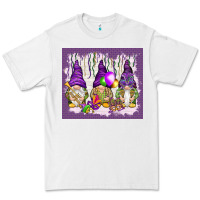 White Mardi Gras carnival with gnomies tumbler Premium Tee - HowdyJamesFarm