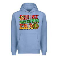Colony Blue inmy christmas era Premium Hoodie - CowhideDigitalArt