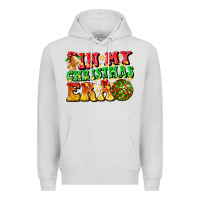 Dove Grey inmy christmas era Premium Hoodie - CowhideDigitalArt