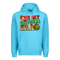 Ocean Blue inmy christmas era Premium Hoodie - CowhideDigitalArt