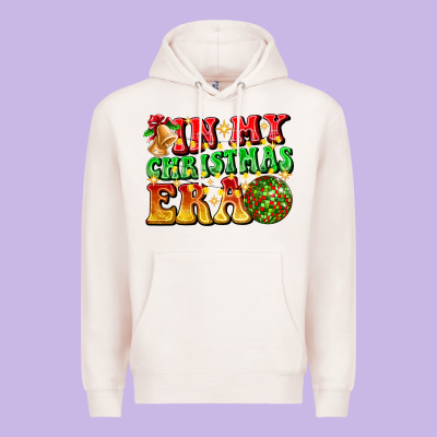 Inmy Christmas Era Premium Hoodie Designed By Cowhidedigitalart