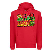 Red inmy christmas era Premium Hoodie - CowhideDigitalArt