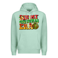 Seafoam inmy christmas era Premium Hoodie - CowhideDigitalArt
