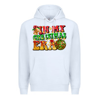 White inmy christmas era Premium Hoodie - CowhideDigitalArt