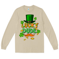 Mushroom lucky dude St. Patricks Day Long Sleeve Tee - FaDigitalArtStudio