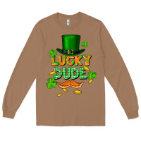 Toasted Coconut lucky dude St. Patricks Day Long Sleeve Tee - FaDigitalArtStudio