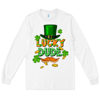 Lucky Dude St. Patricks Day Long Sleeve Tee | Teevron