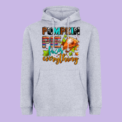 Pumpkin Pie Fixes Everything Heavyweight Hoodie Designed By Adodesignshop