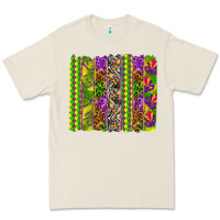 Bone Mardi Gras brushstroke Premium Tee - HowdyJamesFarm