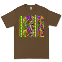 Cacao Mardi Gras brushstroke Premium Tee - HowdyJamesFarm