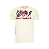 Vintage Arctic Peace Love Frenchie Vintage Tee - Jasminsmagicworld