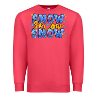Cardinal snow snow snow with sparkle Premium Sweatshirt - AdoDesignShop