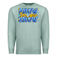 Seafoam snow snow snow with sparkle Premium Sweatshirt - AdoDesignShop