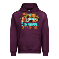 Mauve Wine 5th grade let's do this Urban Hoodie - JahusDesignShop
