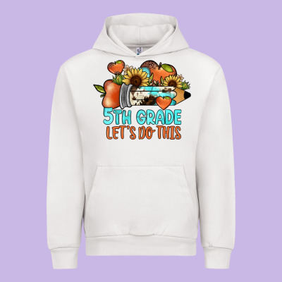 5th Grade Let's Do This Urban Hoodie Designed By Jahusdesignshop