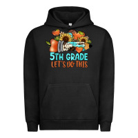 Pigment Black 5th grade let's do this Urban Hoodie - JahusDesignShop