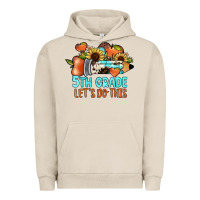 Pigment French Oak 5th grade let's do this Urban Hoodie - JahusDesignShop