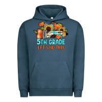 Pigment Midnight Navy 5th grade let's do this Urban Hoodie - JahusDesignShop