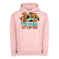 Pigment Salmon 5th grade let's do this Urban Hoodie - JahusDesignShop