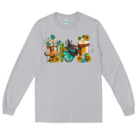 Moon Dust western coffee cups with sunflower and gemstone bbs Long Sleeve Tee - BundleAndBundleShop