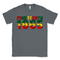 Charcoal Heather juneteenth 1865 Classic Tee - Artiststas