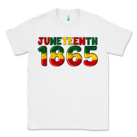 White juneteenth 1865 Classic Tee - Artiststas