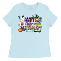 Baby Blue witch better have my candy Ladies Tee - CowGirlArtShop