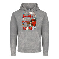 Cloud Rock My favorite baseball player calls me mom Vintage Hoodie - FaDigitalArtStudio